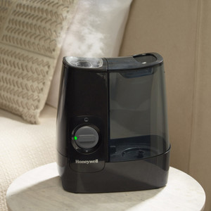 Honeywell Humidifier, Warm Mist, 7"Wx11-1/2"Lx12"H, Black (HWLHWM845B) View Product Image