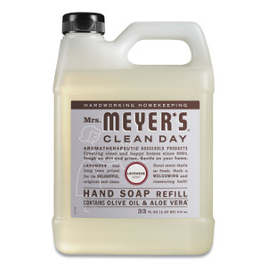 Mrs. Meyer's Clean Day Liquid Hand Soap, Lavender, 33 oz, 6/Carton (SJN651318) View Product Image