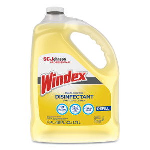 Windex Multi-Surface Disinfectant Cleaner, Citrus, 1 gal Bottle (SJN682265EA) View Product Image