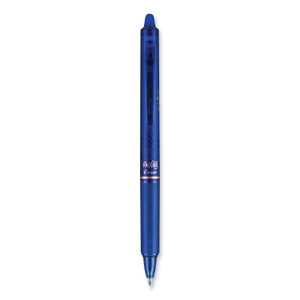 Pilot FriXion Clicker Erasable Gel Pen, Retractable, Bold 1 mm, Blue Ink, Blue Barrel, Dozen View Product Image