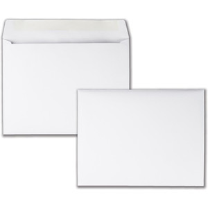 Quality Park 9 x 12 Booklet Envelopes with Deeply Gummed Flap and Open Side - Booklet - #9 1/2 - 9" Width x 12" Length - 28 lb - Gummed Product Image 