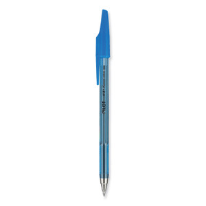 Pilot Better Ballpoint Pen, Stick, Fine 0.7 mm, Blue Ink, Translucent Blue Barrel, Dozen (PIL36011) View Product Image