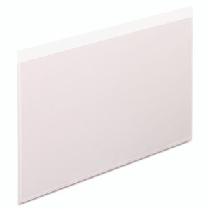 Pendaflex Self-Adhesive Pockets, 5 x 8, Clear Front/White Backing, 100/Box View Product Image