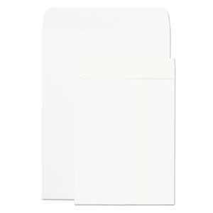 Quality Park Catalog Envelope, 24 lb Bond Weight Paper, #10 1/2, Square Flap, Gummed Closure, 9 x 12, White, 250/Box QUA41488 (QUA41488) View Product Image