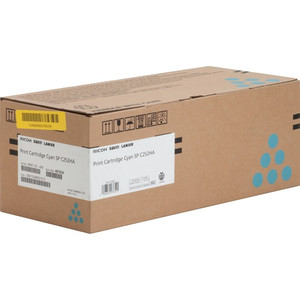 Ricoh SP C252HA Original Laser Toner Cartridge - Cyan - 1 Each Product Image 