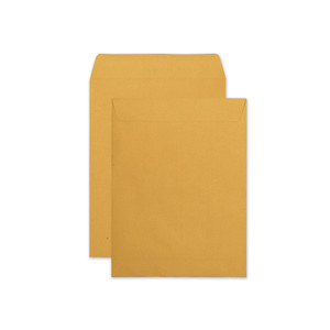 Quality Park Redi-Seal Catalog Envelope, #12 1/2, Cheese Blade Flap, Redi-Seal Adhesive Closure, 9.5 x 12.5, Brown Kraft, 250/Box View Product Image