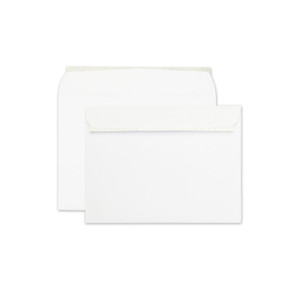 Quality Park Open-Side Booklet Envelope, #10 1/2, Cheese Blade Flap, Redi-Strip Adhesive Closure, 9 x 12, White, 100/Box (QUA44580) View Product Image