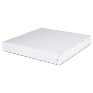 SCT Lock-Corner Pizza Boxes, 14 x 14 x 1.88, White, Paper, 100/Carton (SCH1465) View Product Image
