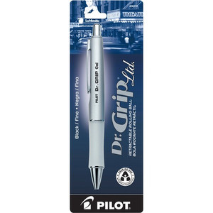 Pilot Dr. Grip Retractable Gel Rollerball Pens - 0.7 mm Fine Pen Point - Refillable - Retractable - Black Ink - Gel-based - (PIL36272) Product Image 