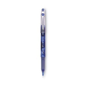 Pilot Precise P-700 Gel Pen, Stick, Fine 0.7 mm, Blue Ink, Blue Barrel, Dozen View Product Image