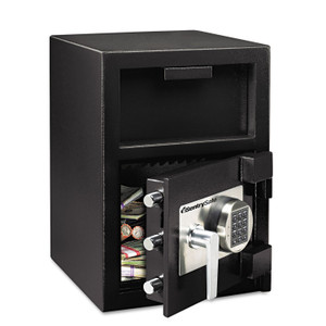 Sentry Safe Digital Depository Safe, Extra Large, 1.3 cu ft, 14w x 15.6d x 24h, Black (SENDH109E) View Product Image