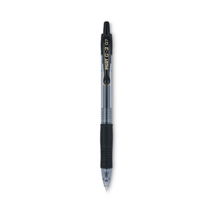 Pilot G2 Premium Gel Pen Convenience Pack, Retractable, Fine 0.7 mm, Black Ink, Black Barrel, 36/Pack (PIL84065) View Product Image