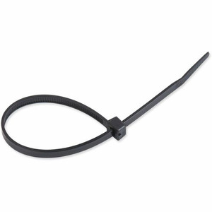 Tatco Tamper-proof Cable Ties - Cable Tie - Black - 8" Length Product Image 