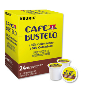 Caf Bustelo 100 Percent Colombian K-Cups, 24/Box (GMT6107) View Product Image