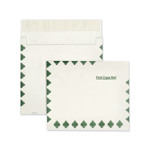 Survivor Light 14 lb Tyvek Open End Expansion Mailers, First Class, #13 1/2, Square Flap, Redi-Strip Closure, 10 x 13, White, 100/CT View Product Image