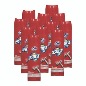 RESOLVE Foam Carpet Cleaner, Foam, 22 oz Aerosol Spray, 12/Carton View Product Image