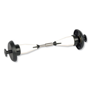 Coreless High Capacity Spindle Kit, Plastic, 3.66" Roll Size, White, 2 per Kit (TRK473030) View Product Image