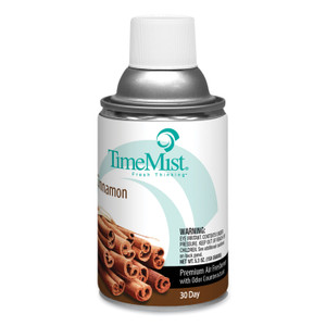 TimeMist Premium Metered Air Freshener Refill, Cinnamon, 6.6 oz Aerosol Spray, 12/Carton (TMS1042746) View Product Image