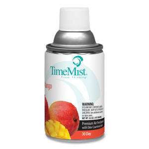 TimeMist Premium Metered Air Freshener Refill, Mango, 6.6 oz Aerosol Spray, 12/Carton (TMS1042810) View Product Image