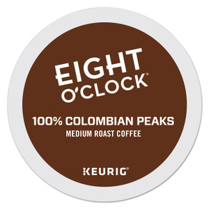 Eight O'Clock Colombian Peaks Coffee K-Cups (GMT6407) View Product Image