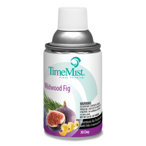 TimeMist Premium Metered Air Freshener Refill, Wildwood Fig, 6.6 oz Aerosol Spray, 12/Carton (TMS1048493) View Product Image