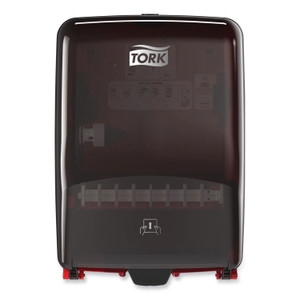 Tork Washstation Dispenser, 12.56 x 10.57 x 18.09, Red/Smoke (TRK651228) View Product Image