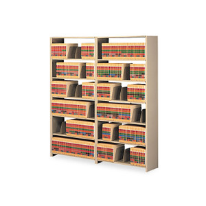 Tennsco Snap-Together Steel Seven-Shelf Closed Starter Set, 36w x 12d x 88h, Sand View Product Image