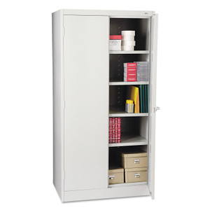 Tennsco 72" High Standard Cabinet (Unassembled), 36w x 24d x 72h, Light Gray View Product Image