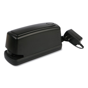 Universal Electric Stapler with Staple Channel Release Button, 30-Sheet Capacity, Black (UNV43122) View Product Image