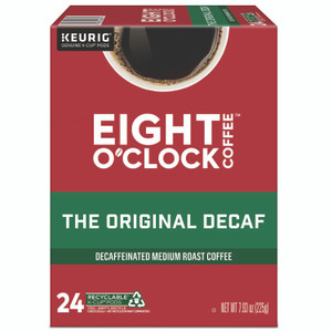 Eight O'Clock Original Decaf Coffee K-Cups, 24/Box View Product Image
