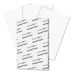 Springhill Digital Index White Card Stock, 92 Bright, 90 lb Index Weight, 11 x 17, White, 250/Pack (SGH015110) View Product Image