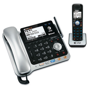 AT&T TL86109 Two-Line DECT 6.0 Phone System with Bluetooth (ATTTL86109) View Product Image