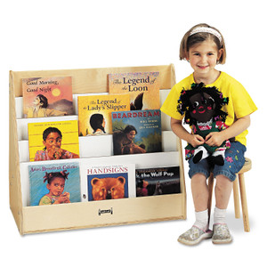 Jonti-Craft Pick-a-Book Stand, 30w x 16.5d x 27.5h, Birch (JNT3508JC) View Product Image