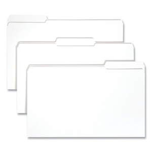 Smead Reinforced Top Tab Colored File Folders, 1/3-Cut Tabs: Assorted, Legal Size, 0.75" Expansion, White, 100/Box View Product Image