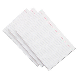 Business Source Index Cards, 4 x 6 Inches, Unruled, White, Pack of 100