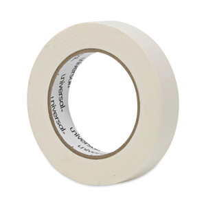 Universal General-Purpose Masking Tape, 3" Core, 24 mm x 54.8 m, Beige, 36/Carton (UNV51301CT) View Product Image