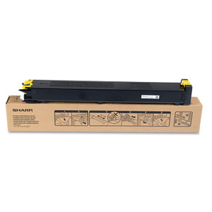 Sharp MX31NTYA Toner, 15,000 Page-Yield, Yellow (SHRMX31NTYA) View Product Image