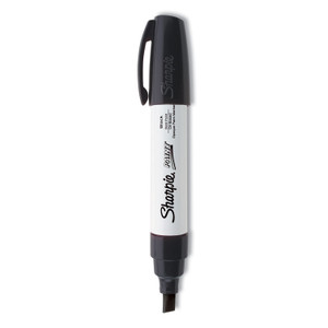 Sharpie Permanent Paint Marker, Extra-Broad Chisel Tip, Black (SAN35564) View Product Image