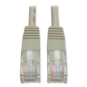 Tripp Lite CAT5e 350 MHz Molded Patch Cable, 25 ft, Gray (TRPN002025GY) View Product Image