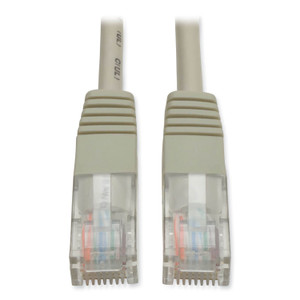 Tripp Lite CAT5e 350 MHz Molded Patch Cable, 50 ft, Gray (TRPN002050GY) View Product Image