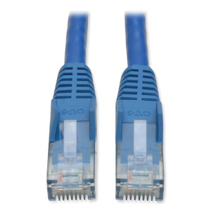 Tripp Lite CAT6 Gigabit Snagless Molded Patch Cable, 1 ft, Blue (TRPN201001BL) View Product Image
