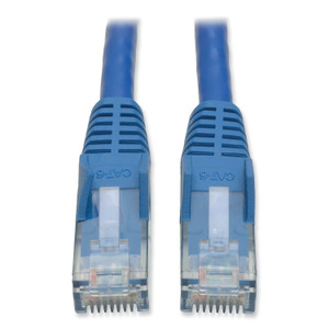 Tripp Lite CAT6 Gigabit Snagless Molded Patch Cable, 7 ft, Blue (TRPN201007BL) View Product Image