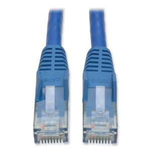 Tripp Lite CAT6 Gigabit Snagless Molded Patch Cable, 14 ft, Blue (TRPN201014BL) View Product Image