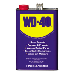WD-40 Heavy-Duty Lubricant, 1 gal Can, 4/Carton (WDF490118) View Product Image