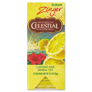 Celestial Seasonings Tea, Herbal Lemon Zinger, 25/Box (CST031010) View Product Image