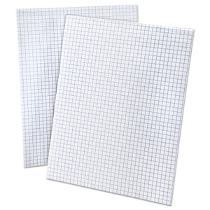 Ampad Quadrille Pads, Quadrille Rule (4 sq/in), 50 White (Standard 15 lb Bond) 8.5 x 11 Sheets View Product Image