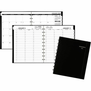 At-A-Glance Move-A-Page Weekly/Monthly Appointment Book - Julian Dates - Weekly, Monthly - 12 Month - January 2026 to January 2027 - 7:00 AM to 8:00 PM Product Image 