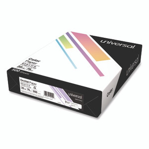 Universal Deluxe Colored Paper, 20 lb Bond Weight, 8.5 x 11, Orchid, 500/Ream View Product Image