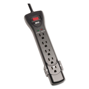 Tripp Lite Protect It! Surge Protector, 7 AC Outlets, 7 ft Cord, 2,160 J, Black (TRPSUPER7B) View Product Image