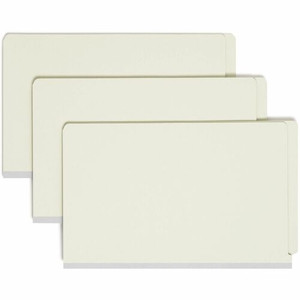 Smead Straight Tab Cut Legal Recycled Classification Folder - 8 1/2" x 14" - 2" Expansion - 2 x 2S Fastener(s) - 2" for Folder - End Tab Location - (SMD29810) Product Image 